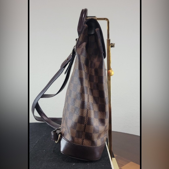 LOUIS VUITTON Damier Ebene Soho backpack 2002 - Picture 4 of 12